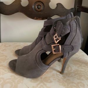 Lauren Conrad grey booties